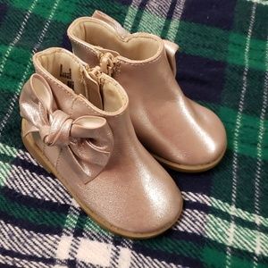 Size toddler 5 garanimal rose gold booties